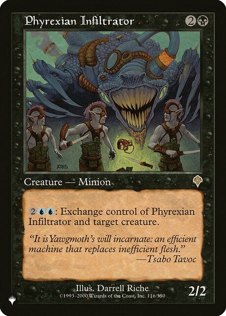 Phyrexian Infiltrator - Invasion
